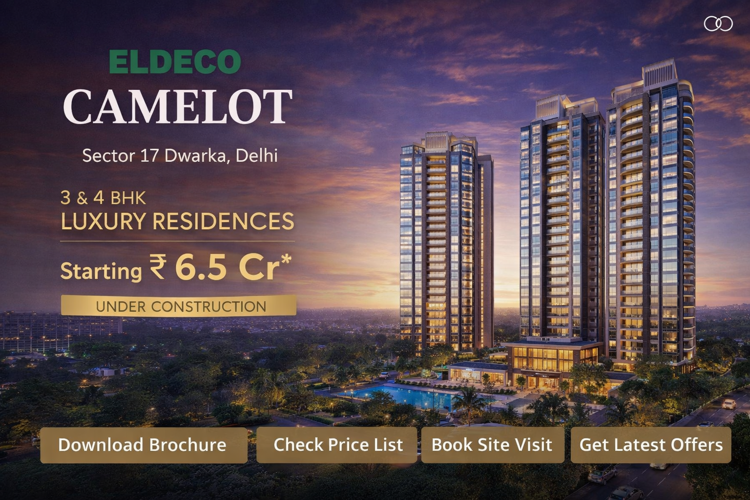 Eldeco Camelot Sector 17 Dwarka